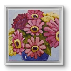 Floral Painting On canvas